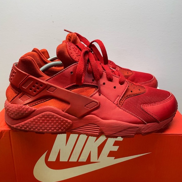 Nike Air Huarache”triple red” - Picture 3 of 6